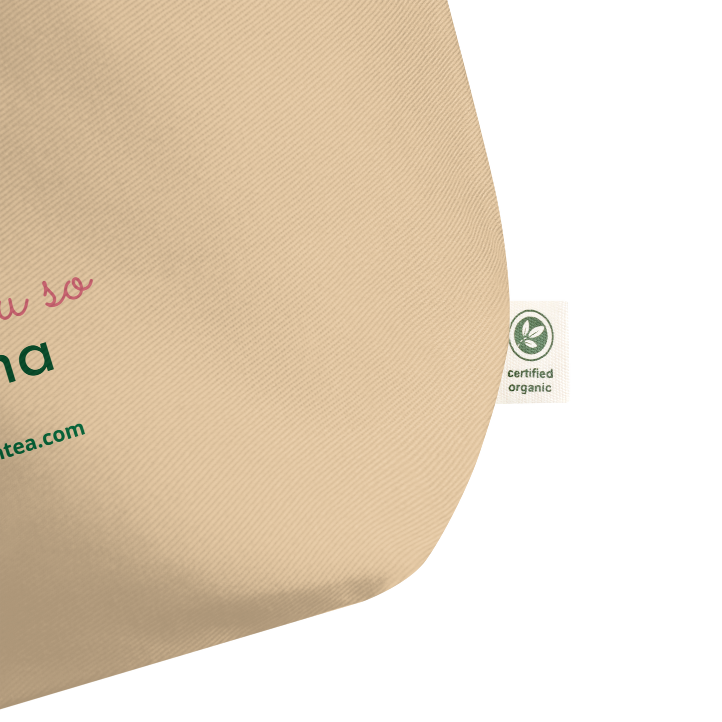 Matcha Organic Tote Bag