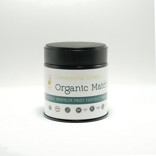 Organic Japanese Ceremonial Matcha – 30g Fresh Seal Tin