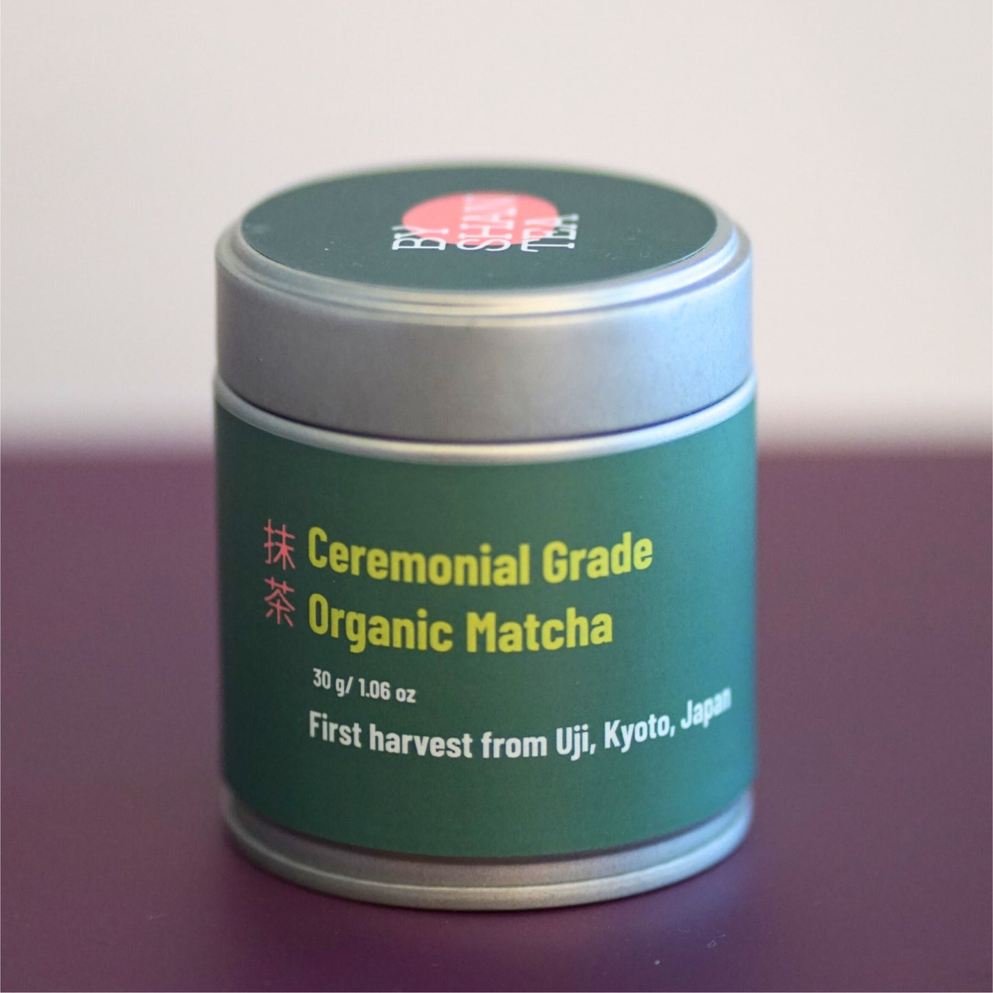 Organic Japanese Ceremonial Matcha – 30g Fresh Seal Tin