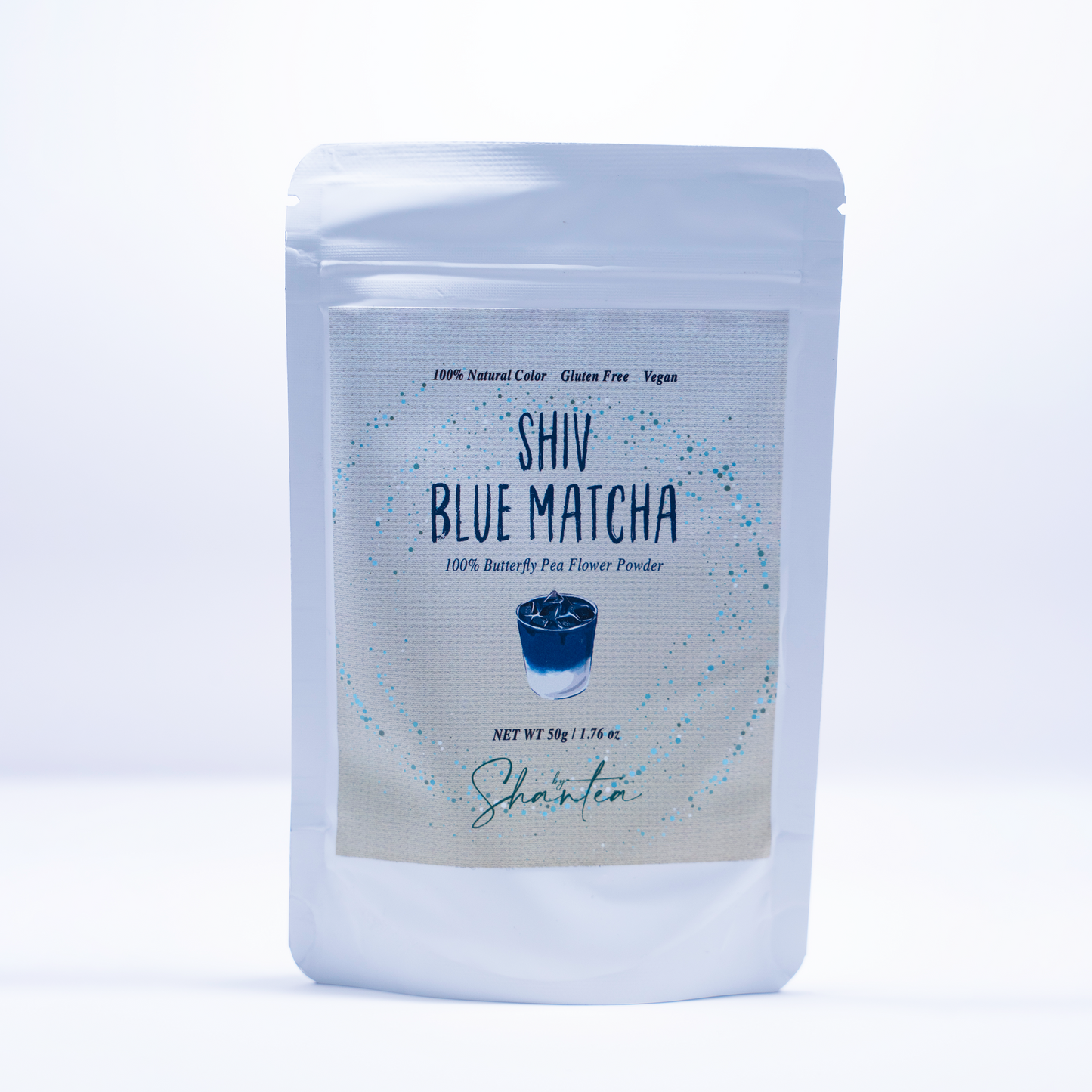 Blue Matcha (Butterfly Pea Flower Powder) - 70 serving per package - All Natural
