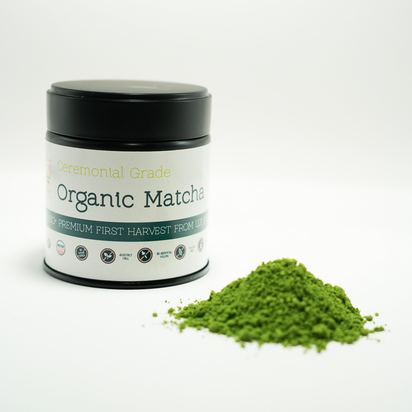 Organic Ceremonial Grade Matcha Premium - 30grams TIN