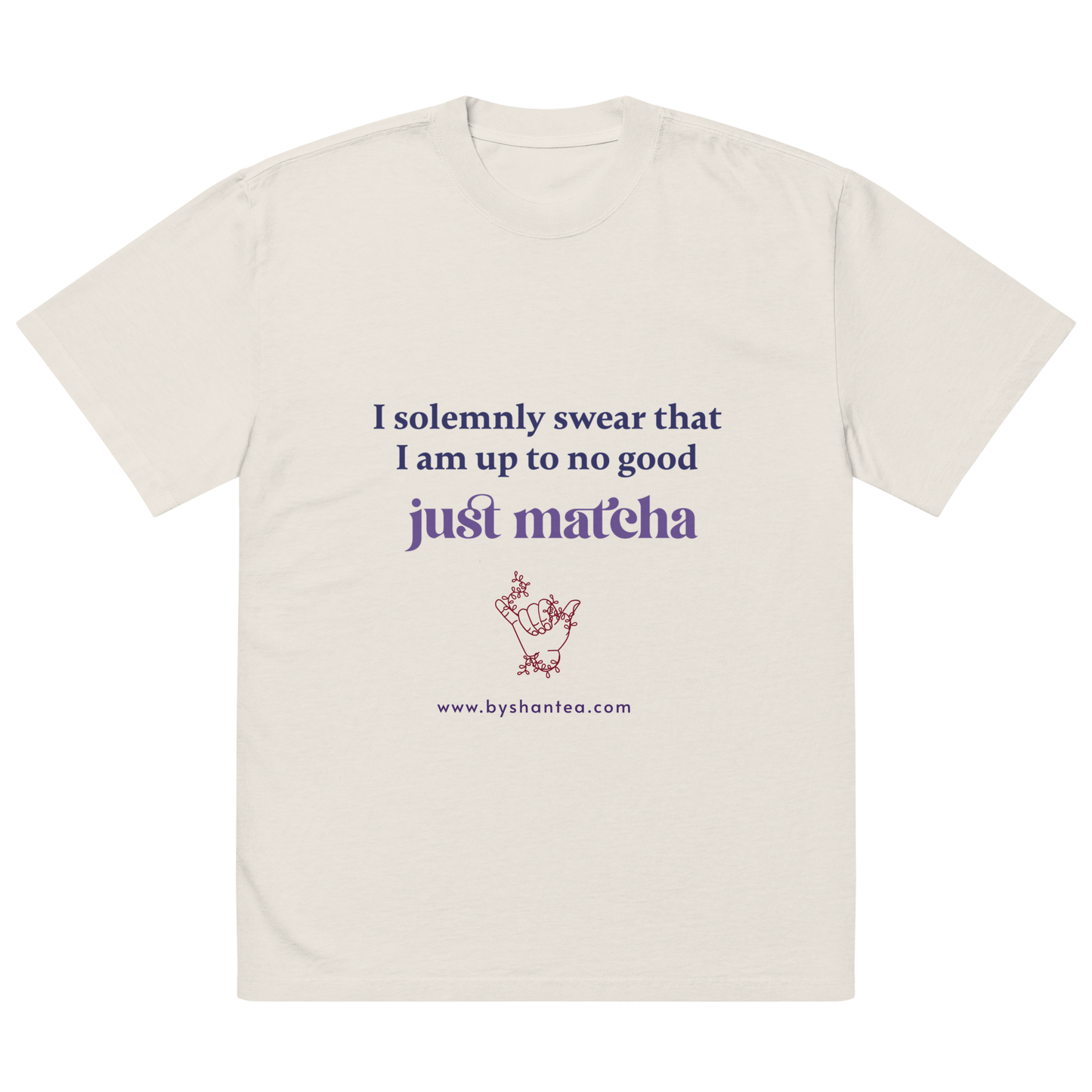 Oversized Matcha T-shirt