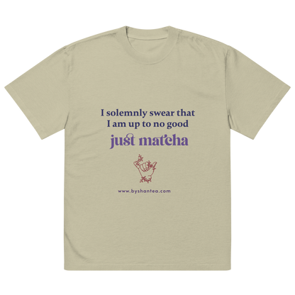 Oversized Matcha T-shirt