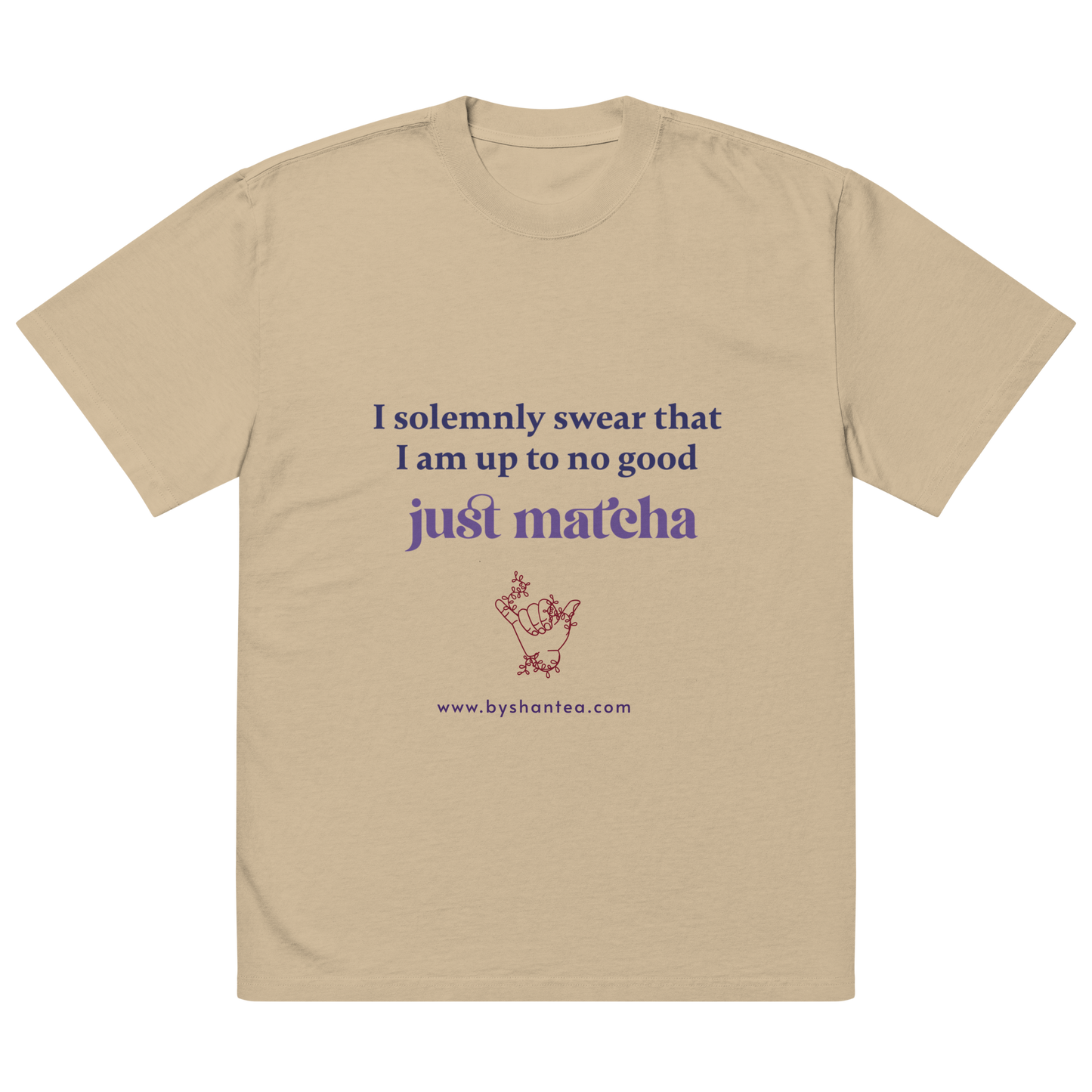 Oversized Matcha T-shirt