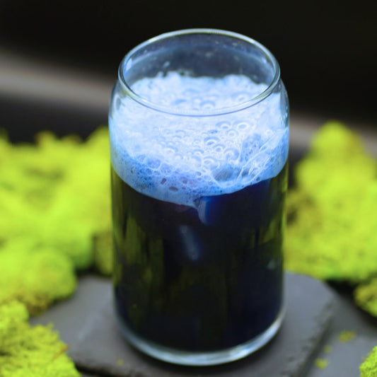 Shiv Blue Matcha (Butterfly Pea Flower Powder). 70 serving per package.